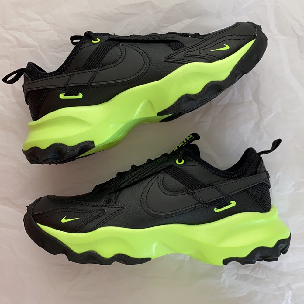 New Nike TC 7900 black leather sneakers - Picture 5 of 11